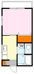オークヒル【201号室】の間取り