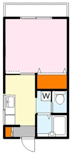 オークヒル【203号室】の間取り