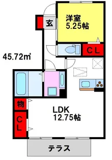 パドレ73【1階】の間取り
