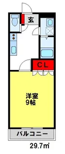 アンビションII【1階】の間取り
