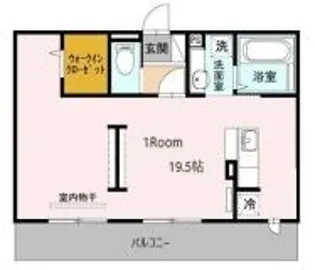 サンブリッジI番館【202号室】の間取り
