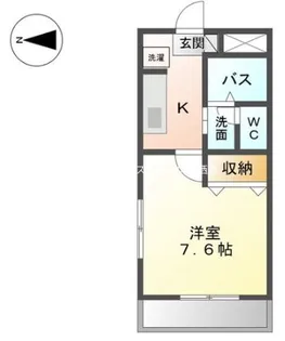 エクセルタウン蔵上II【2階】の間取り