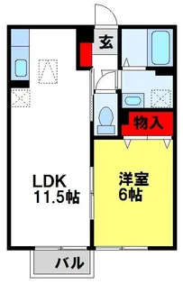 グレース【2階】の間取り