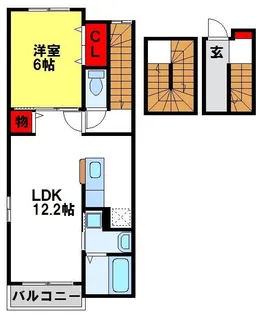 フリーダムレジデンスII【3階】の間取り