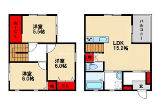 佐賀県三養基郡基山町大字小倉【一戸建】の間取り