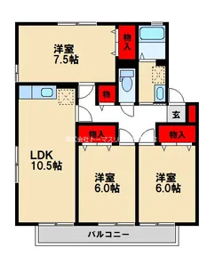 ハル・ハイム【2階】の間取り