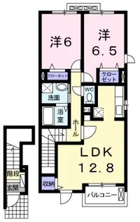 リアンパルティールC【2階】の間取り