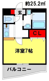 ハイパレスII【1階】の間取り