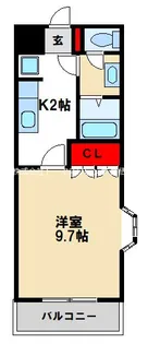 エバービレッジ【2階】の間取り