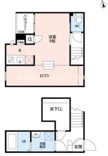 CB基山パッセル【2階】の間取り