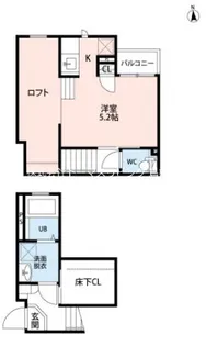 CB鳥栖アイナ【103号室】の間取り