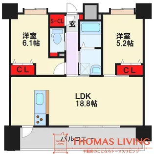 AZUR日吉町【3階】の間取り