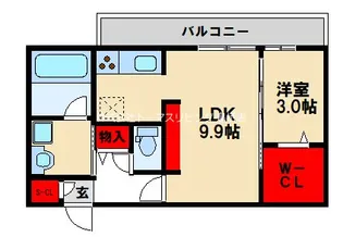 D-ソール・グラン【3階】の間取り