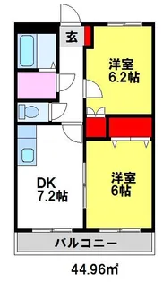 アンビションI【1階】の間取り