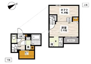 ADC鳥栖ウィール【1階】の間取り
