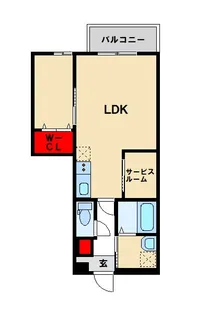 LIFEFIELD小郡II【3階】の間取り
