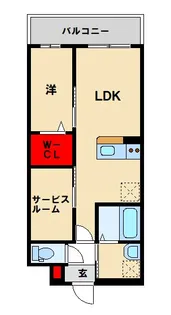 LIFEFIELD小郡II【3階】の間取り