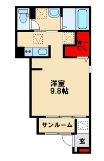 ステラ鳥栖【1階】の間取り