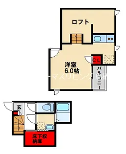 CB鳥栖ブランシェ【1階】の間取り