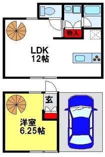 佐賀県鳥栖市田代新町【一戸建】の間取り