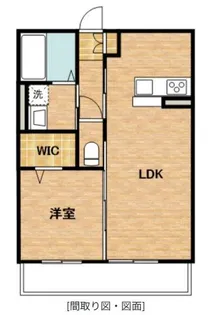 仮)鳥栖市轟木町新築計画【202号室】の間取り