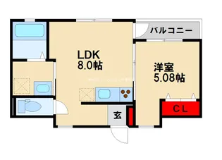 T-Regno×BSF【303号室】の間取り