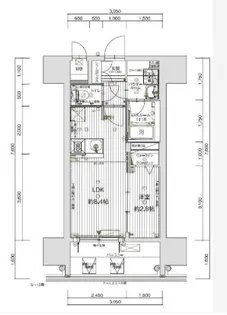 グランフォーレ久留米駅プレミア【403号室】の間取り