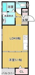 T-Regno鳥栖【201号室】の間取り