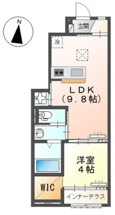 Anna【102号室】の間取り