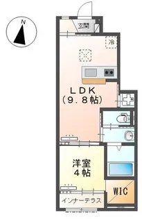 Anna【103号室】の間取り