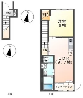 Anna【201号室】の間取り