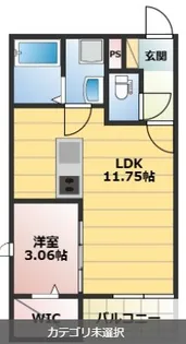 THE NOBLES 秋葉町【1階】の間取り