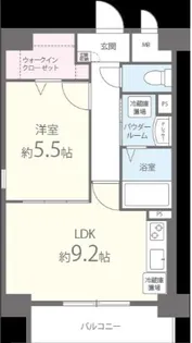 グランドシャトー花畑T・S【5階】の間取り