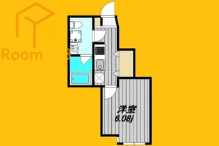 東京都中野区中野1丁目【アパート】の間取り