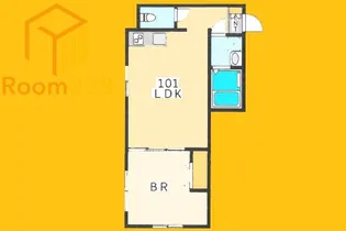 東京都杉並区高円寺北1丁目【アパート】の間取り