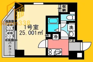 東京都新宿区北新宿4丁目【マンション】の間取り