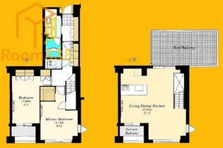 東京都渋谷区千駄ヶ谷1丁目【マンション】の間取り