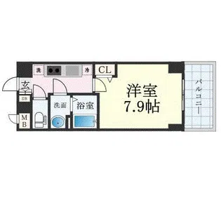 プレサンス神戸セレスティア【13階】の間取り