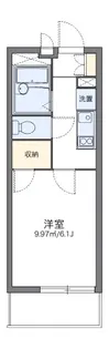 レオパレス真野【301号室】の間取り