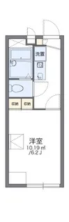 レオパレス平和台【203号室】の間取り