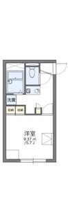 レオパレス平野【205号室】の間取り