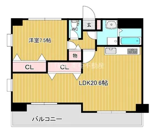 グリーンヒルズ菊陽【402号室】の間取り