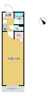 ライズ島崎I【103号室】の間取り
