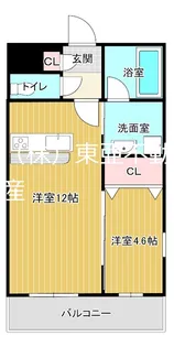 コンフォート出水【2階】の間取り