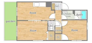 MYハウス【101号室】の間取り