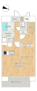 Arc-en-Ciel 武蔵塚【9階】の間取り