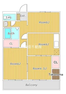 幸田ハイツ【201号室】の間取り