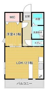 コーポ青葉台【103号室】の間取り