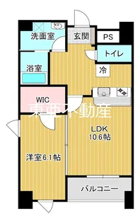スカイガーデン【405号室】の間取り