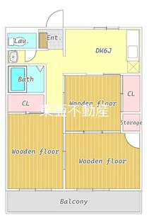 幸田ハイツ【1階】の間取り